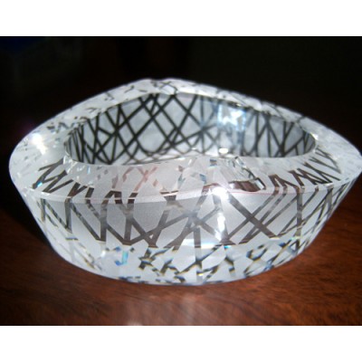 CRYSTAL ASHTRAY-IGT-AS0009